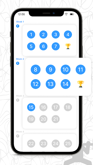 Beginner Workout at Home Screenshot 1