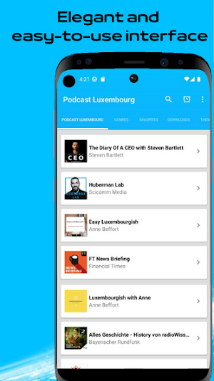 Podcast Luxembourg Screenshot 2