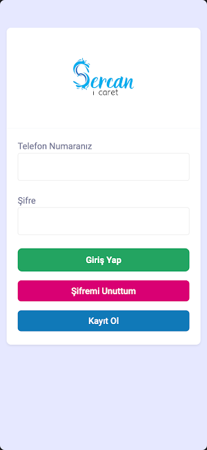 Sercan Ticaret Screenshot 1
