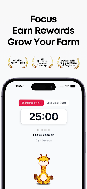 Pomodoro Timer : Focus & Farm Screenshot 0