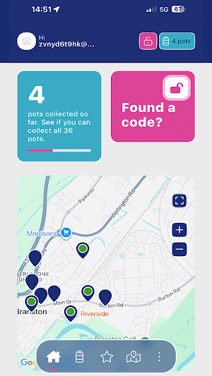 Branston's Pickle Pot trail Screenshot 0