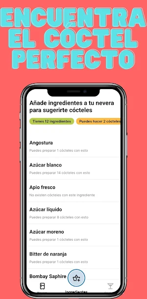 Recetas de cócteles y tragos Screenshot 1