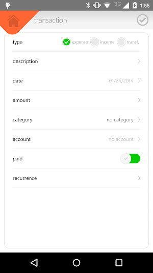 Money Care - Bills Screenshot 2