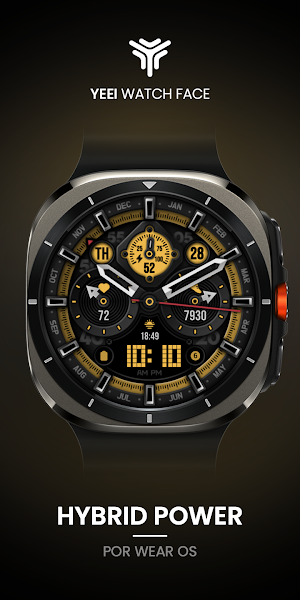Hybrid power: Watch Face Screenshot 0