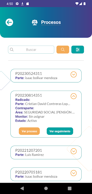 Gestión Jurídica Screenshot 3
