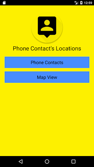 Phone Book Location Screenshot 1