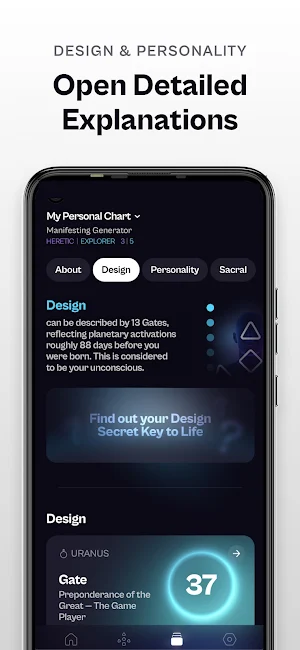 HDesign - My Human Design App Screenshot 1
