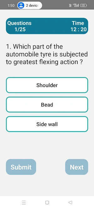 Automobile quiz Screenshot 1