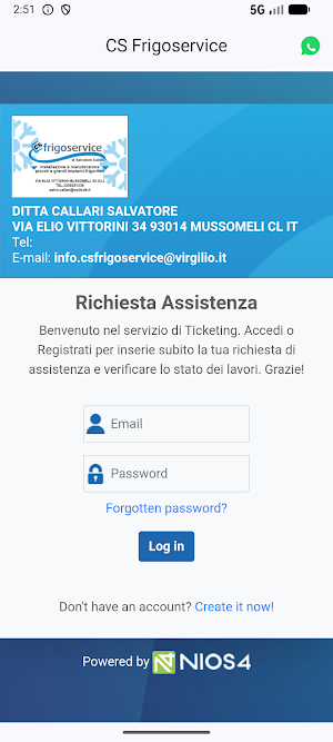 CS Frigoservice Screenshot 1