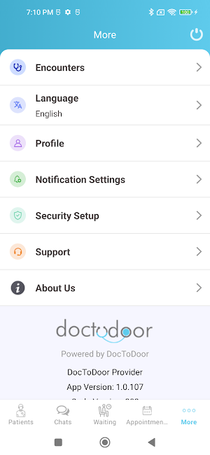 Doctodoor Provider Screenshot 1