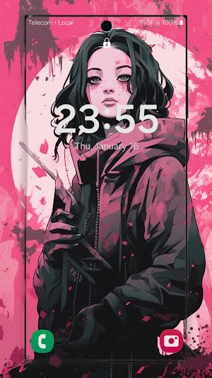 Pink Aesthetic Wallpaper Screenshot 1