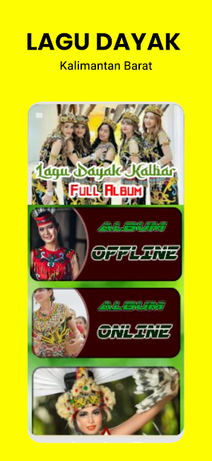 Lagu Dayak Kalbar Offline Screenshot 1