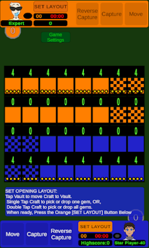 Gemtactix Mancala - Omweso Screenshot 1