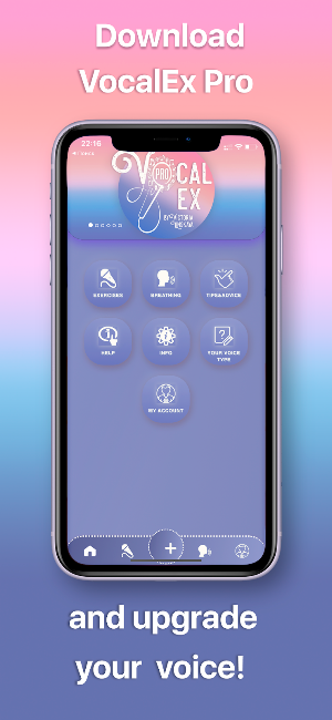VocalEx Pro-Vocal Workout app Screenshot 0