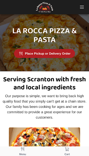 La Rocca Pizza & Pasta Screenshot 0
