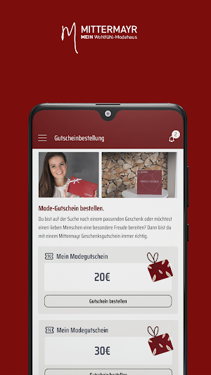 Modehaus Mittermayr Screenshot 3