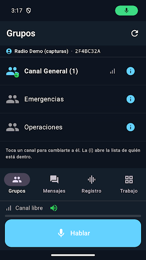 Constellations PTT Screenshot 3