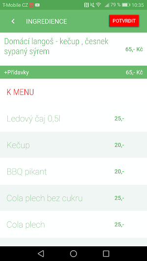 Fresh Vegetárna Smoothie Malše Screenshot 2