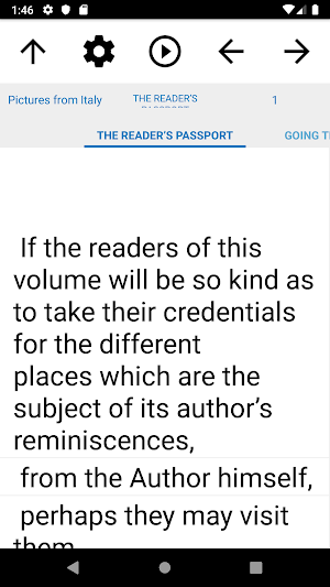 Book, Pictures from Italy Screenshot 1