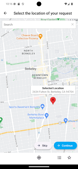 Berkeley311 Screenshot 3