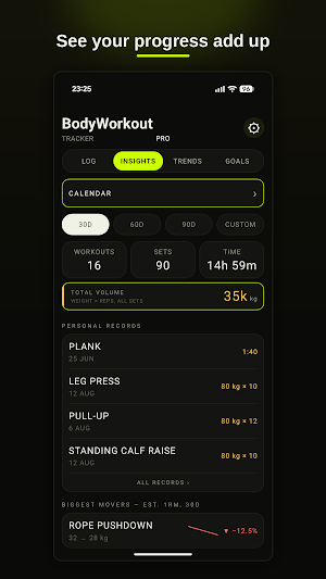 Body Workout - Gym Tracker Screenshot 3