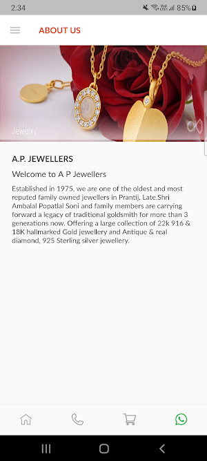 A P Jewellers Screenshot 2