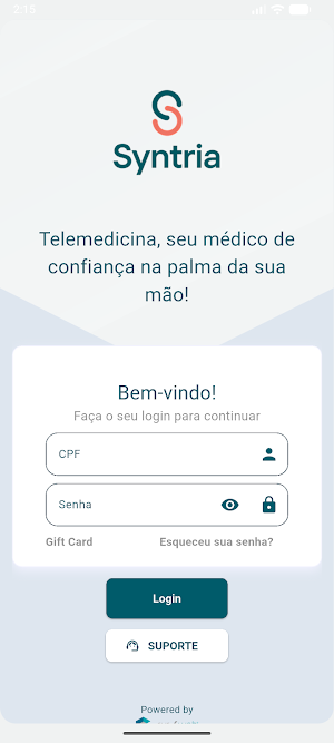 Syntria Telemedicina Screenshot 0
