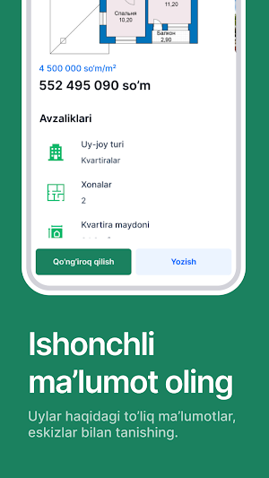 Uysot - Yangi uylar bozori Screenshot 3
