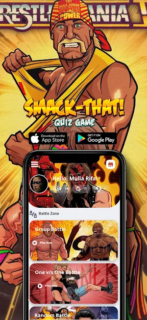 SMACK-THAT! WWE Quiz Games Screenshot 1