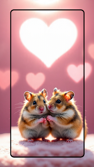 Cute Hamster Wallpaper Screenshot 2