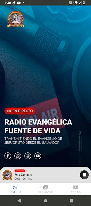 RadioEvangelica Fuente De Vida Screenshot 0