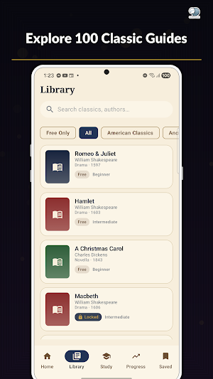 Classic Reads Guide by CS Screenshot 1