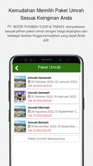 NOOR THOIBAH Tour & Travel Screenshot 1