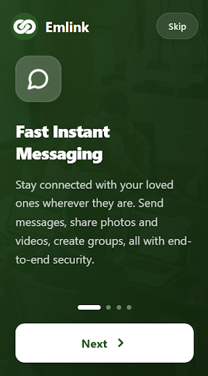 Emlink Platform Screenshot 0