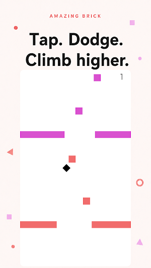 Amazing Brick: Jump & Dodge Screenshot 0