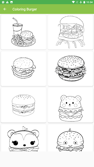 Colorful Burger Delight Screenshot 3