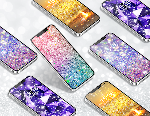 3D Glitter Live Wallpaper Screenshot 0