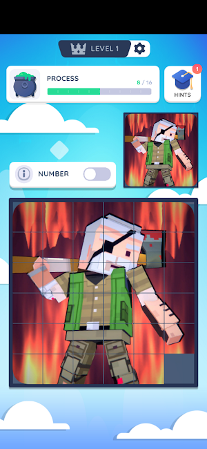 Sliding Jigsaw Puzzle Online Screenshot 3