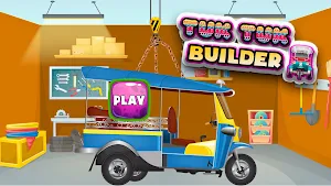 Tuk Tuk Builder: Rickshaw Workshop Simulator Screenshot 3