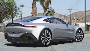 Aston Martin Vantage City Driving Simulator Screenshot 1