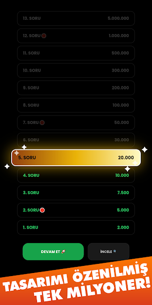 Milyoner Başlıyor: Dini Bilgi Screenshot 3