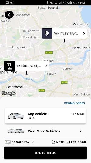 Westoe Taxis Screenshot 2