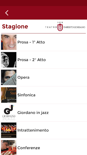 Teatro Umberto Giordano Screenshot 2