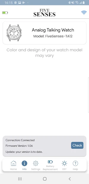 FiveSenses Watches Screenshot 2