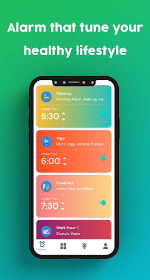 Health Fitness Alarm -Immunity Yoga Ayurveda Guide Screenshot 2