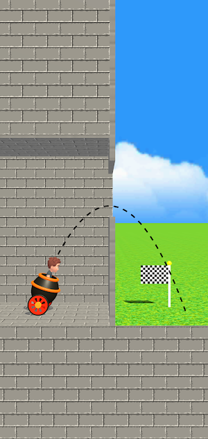 Jumping Cannon Boy Screenshot 0