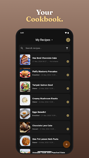 Mise: Family Recipe Cookbook Screenshot 0