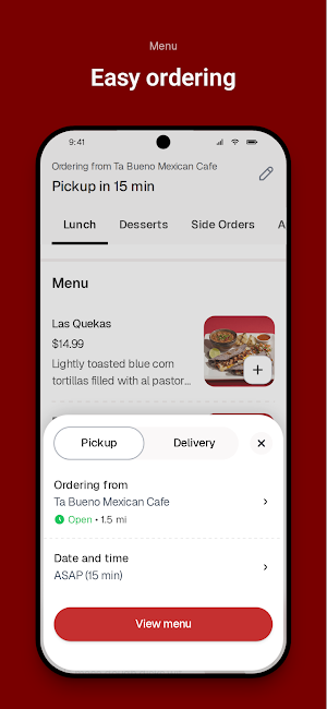 Ta Bueno Mexican Cafe Screenshot 2
