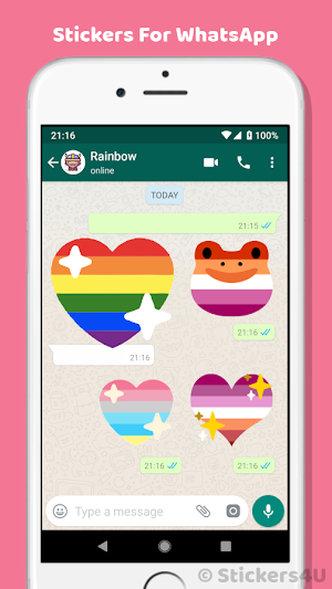 Happy LGBT Day Stickers Screenshot 1