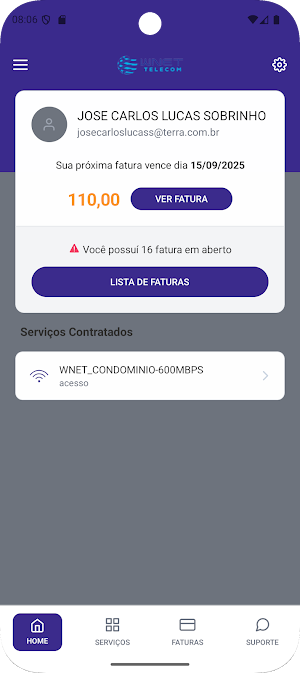 Wnet Telecom Screenshot 2